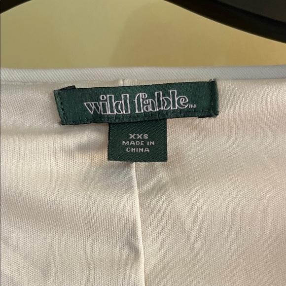 Wild Fable bell sleeve fully lined Cream Sequin Long Sleeve Dress - Picture 2 of 5